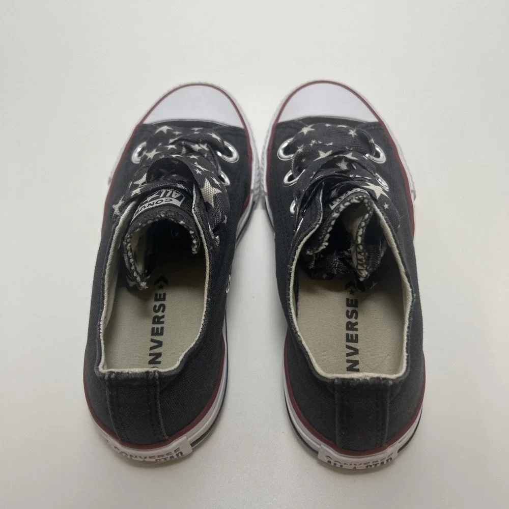 Converse‎ Kids' Chuck Taylor All Star Big Eyelet Ox  Sneakers Sz 1 Ribbon Lace